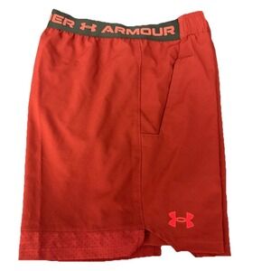 Under Armour Women's UA Vanish Woven 6 In Shorts Cardinal Size M New